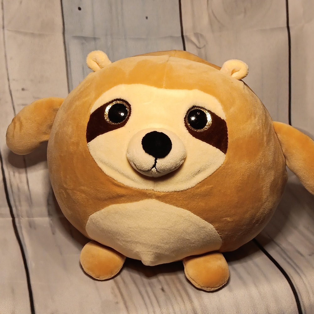 Toy Factory Toys smooshimals Brown Sloth Stuffed Soft Plush Animal